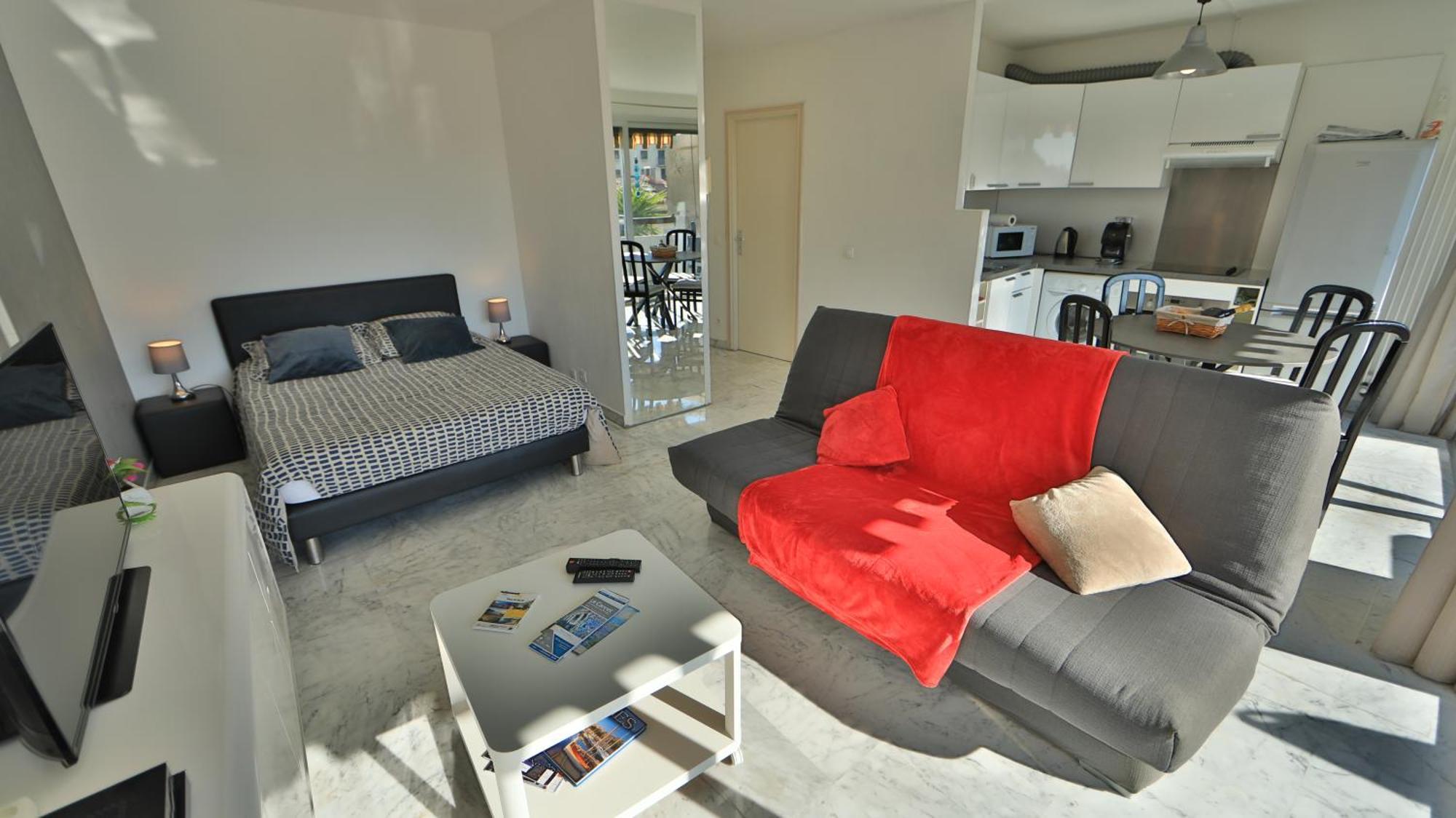 Studio Parking Fibre Piscine Clim Le Cannet Exterior foto